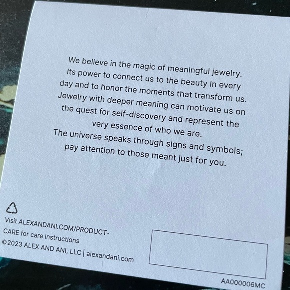 NWT Alex and Ani Moon and Crystal Necklace - Picture 7 of 9